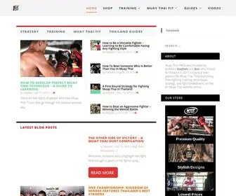 Muaythaipros.com(Muay Thai PROS) Screenshot