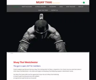 Muaythaiwestchester.com(Muay Thai Westchester) Screenshot