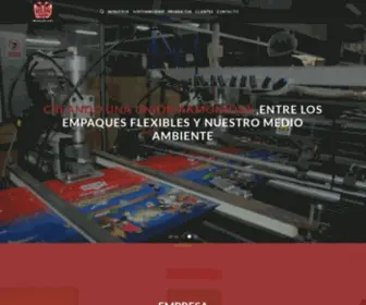 Mubaplast.com(Empaques Flexibles) Screenshot