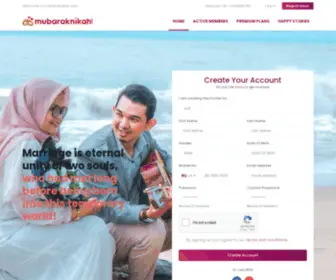 Mubaraknikah.com(Mubarak Nikah) Screenshot