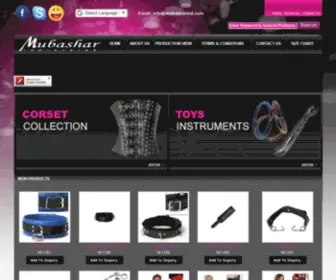 Mubasharind.com(Mubashar Industries) Screenshot