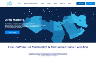 Mubasherarabmarkets.com(Mubasher Arab Markets) Screenshot