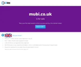 Mubi.co.uk(3DWeb Online Services) Screenshot