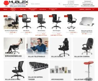 Mublex.com(Mublex Colombia) Screenshot