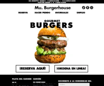 Muburgers.mx(Restaurante Gourmet de Hamburguesas) Screenshot