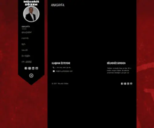 Mucahitsozen.com(Mucahitsozen) Screenshot