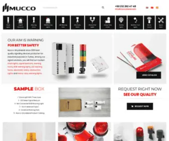 Muccosignal.com(Mucco Sinyalteknik) Screenshot