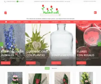 Muchasrosas.es(Floristería online en Valencia) Screenshot