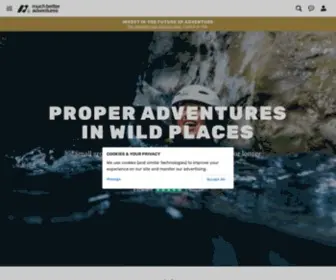 Muchbetteradventures.com(Active Adventure Holidays) Screenshot