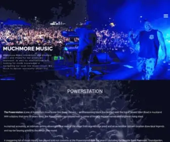 Muchmoremusic.co.nz(Muchmore Music) Screenshot