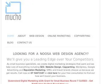 Mucho.com.au(Noosa Web Design and SEO) Screenshot