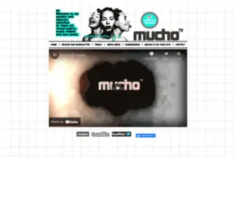 Mucho.tv(Web television with a focus on video art) Screenshot