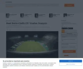 Muchodeporte.com(La mejor información deportiva desde Andalucía) Screenshot