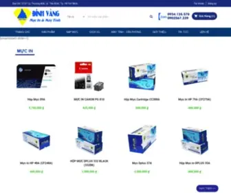 Mucindinhvang.com(Mực in) Screenshot