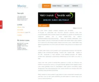 Mucize.net(Dualar ve aminler) Screenshot