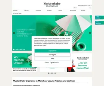 Muckenthaler.de(Ergonomische Lösungen) Screenshot