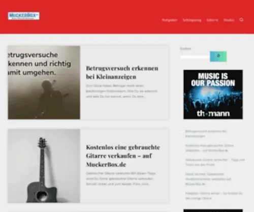Muckerbox.de(Muckerbox) Screenshot