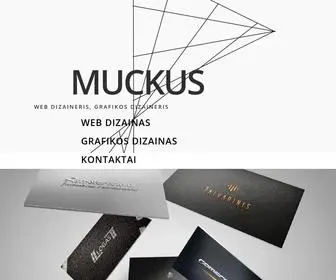 Muckus.lt(Web dizaineris) Screenshot