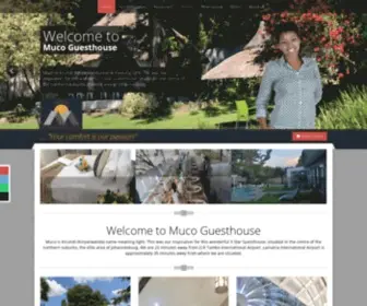 Mucoguesthouse.co.za(Muco Guest House Hotel) Screenshot