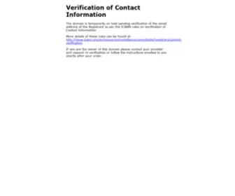 Muc.org(Verification of Contact Information) Screenshot