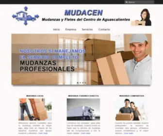 Mudacen.com(Mudacen-Mudanzas Y Fletes) Screenshot