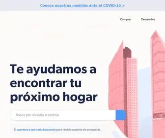 Mudafy.com.mx(Encuentra tu próxima propiedad) Screenshot