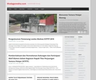 Mudaganesha.com(Portal Alumni SMA 1 Purworejo) Screenshot