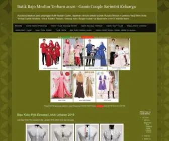 Mudahcantik.com(Butik Baju Muslim TerbaruGamis Couple Sarimbit Keluarga) Screenshot
