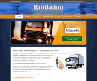 Mudancasriobahia.com.br(Rio Bahia Mudanças e Transportes) Screenshot