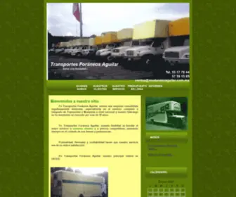 Mudanzasaguilar.com.mx(Fletes y Mudanzas) Screenshot