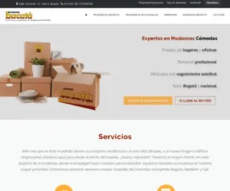 Mudanzasbacata.com(Mudanzas Bacatá) Screenshot