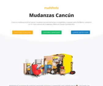 Mudanzascancun.com(Cancún) Screenshot