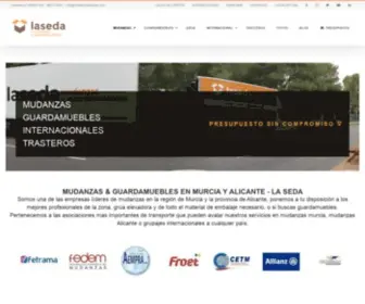 Mudanzaslaseda.com(Mudanzas y Guardamuebles Murcia & Alicante) Screenshot