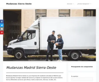 Mudanzasmadridsierraoeste.es(Mudanzas Sierra Oeste) Screenshot