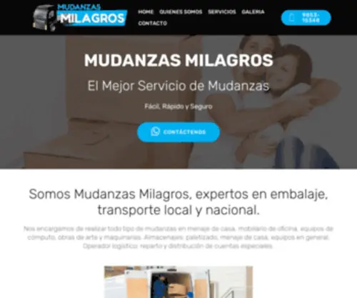 Mudanzasmilagros.com(Mudanzasmilagros) Screenshot