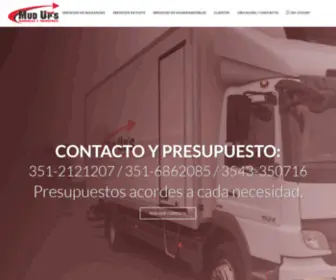 Mudanzasmudups.com.ar(Mud Up`s Mudanzas y Transporte) Screenshot