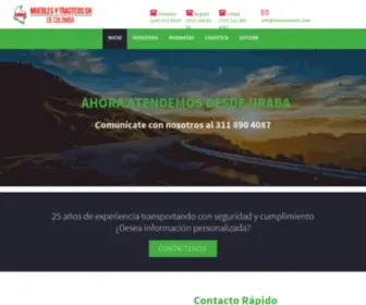 Mudanzassh.com(Mudanzas Medellin) Screenshot