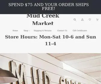 Mudcreekmarket.com(Mud Creek Market) Screenshot