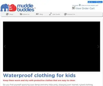 Muddiebuddies.co.za(Kids Waterproof Clothing) Screenshot