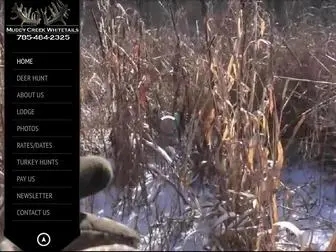 Muddycreekgamebirds.com(Kansas Trophy Whitetail Deer) Screenshot