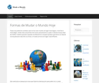 Mudeomundo.com.br(Mude o Mundo) Screenshot