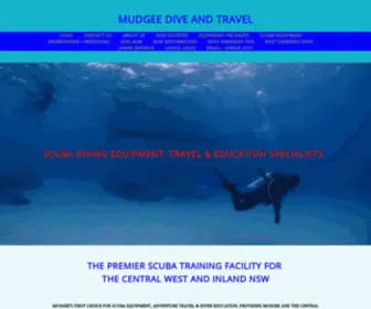 Mudgeediveandtravel.com(MUDGEE DIVE AND TRAVEL) Screenshot