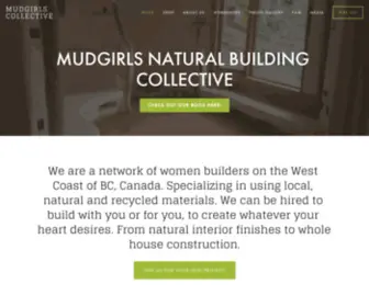 Mudgirls.ca(Mudgirls Collective) Screenshot