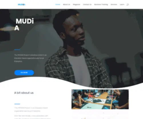 Mudiaproject.com(The MUDiA Project) Screenshot