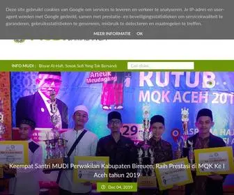 Mudimesra.com(Lembaga Pendidikan Islam Mahadal Ulum Diniyah Islamiah) Screenshot