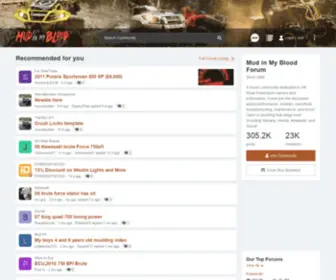 Mudinmyblood.net(Mud in My Blood Forum) Screenshot