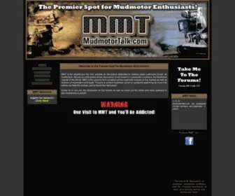 Mudmotortalk.com(The Premier Spot for Mudmotor Enthusiasts) Screenshot