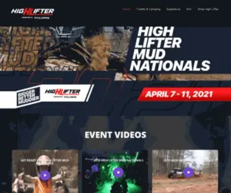 Mudnatevents.com(High Lifter Events) Screenshot
