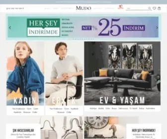 Mudo.com.tr(Online Alışverişin İlham Veren Rotası) Screenshot