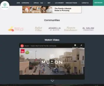 Mudon-Dubai.com(Limited Availability) Screenshot